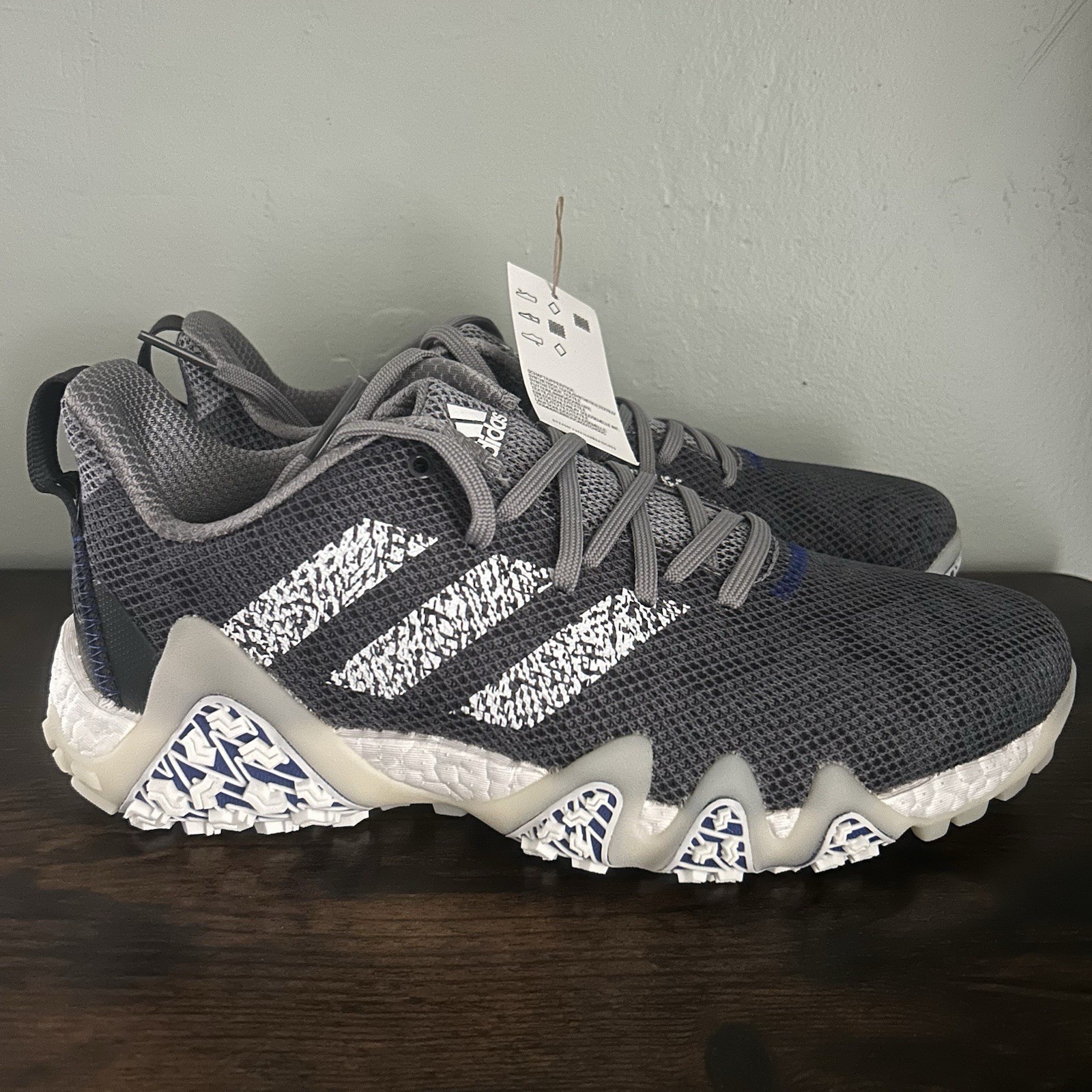 Adidas CodeChaos 22 Men’s Spikeless Golf Shoes Grey Size 9 IF2359
