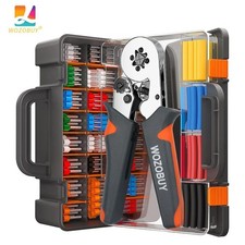 2000pcs Cable Wire Electrical Terminals Ferrule Crimper Plier Crimping Tool Kit