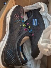 Skechers Glider Harmony 22709/BKMT schwarze Damen-Laufschuhe Größe 5 neu