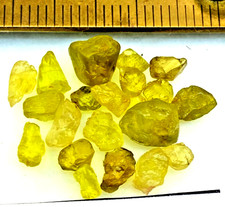 10 ct Natural Chrysoberyl Crystal lot Untreated Burma Mogok J336