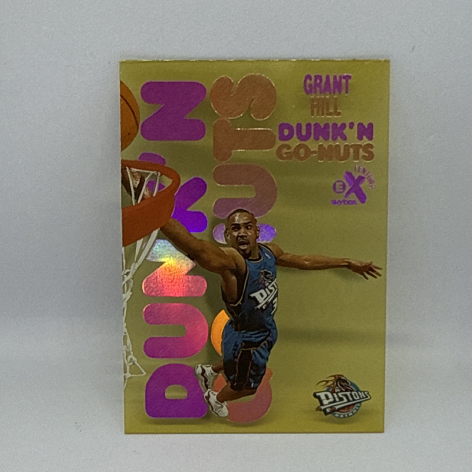 Grant Hill 1998 Skybox E-X Century #2DG Dunk 'N Go-Nuts Price