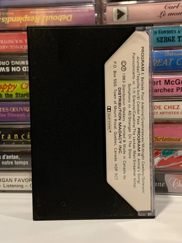 Eddy Starr Orchestra Golden Instrumental Hits Cassette Tape 1983 Madacy Vintage - Image 2 of 2