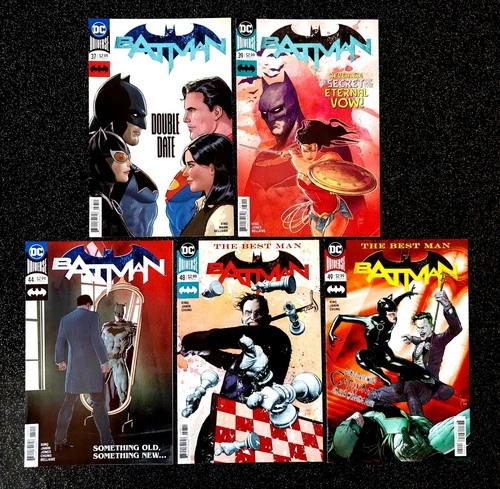 DC Universe Comics Bundle Batman 37 39 44 48 49 Mixed Assorted Job Lot