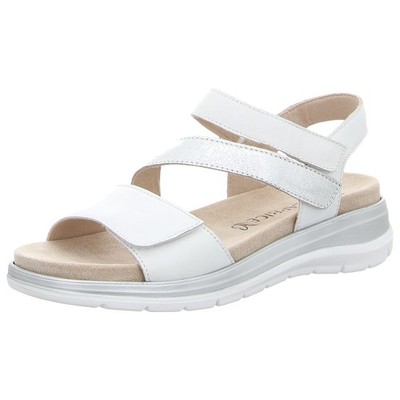 CAPRICE Sandale Sandalette 9-28716-44-183 white/silver (weiß) NEU weiß