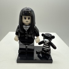 LEGO Spooky Girl goth emo gothic minifigure Collectible series 12 Skirt Missing