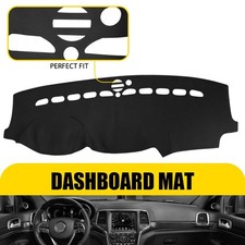 For 2011-2017 Grand Jeep Cherokee Car Leather Dashmat Dash Dashboard Mat Parts