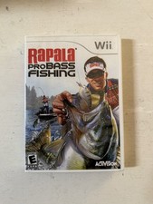 Rapala Pro Bass Fishing (Nintendo Wii, 2010) CIB Complete w/ Manual