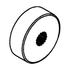 Auger Unloader Vertical Upper Splined Hub Fits 6620 6622 7720 8820 9400 9410