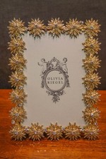Olivia Riegel Crystal "Electra" 5x7 Photo Frame