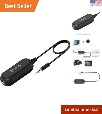 3.5mm Ground Loop Isolator for Audiophiles - Enhance Your Listening Experience