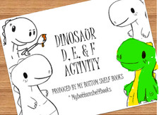 DIGITAL- 2025 Merrick D E F Children's Dinosaur  ACTIVITY BOOK *PRINT REQ'D* 13p