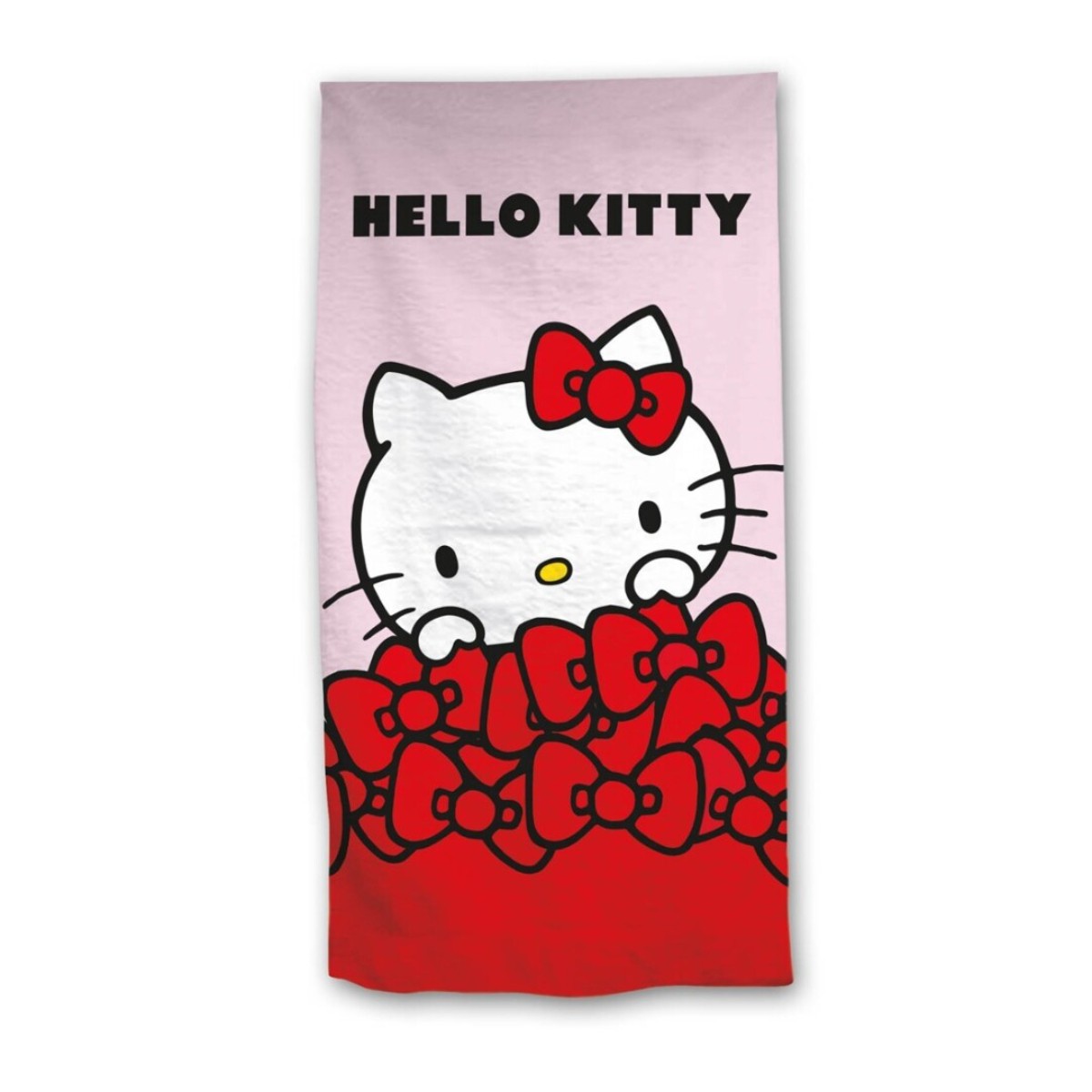 Hello Kitty Kinder Strandtuch Badetuch Baumwolle für Strand 90x170 cm