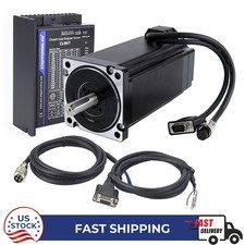 1 Axis Nema 34 Closed Loop Stepper Motor 12Nm  6A & Servo Driver CL86T CNC Kit