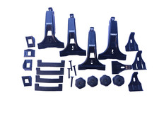 Thule 387300 8 High Gutter Roof Rack Feet Set Of 4 Towers - Complete -mint
