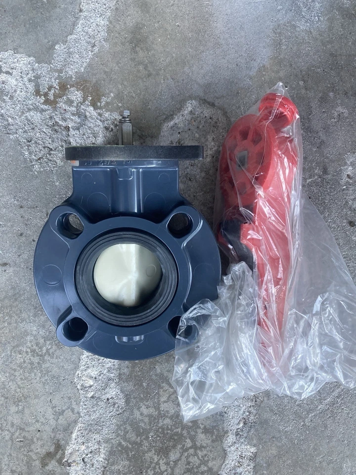 Asahi 2-1/2” PVC Epdm Type 57 Wafer Lever Style Butterfly Valve 3730025 - Image 2 of 2