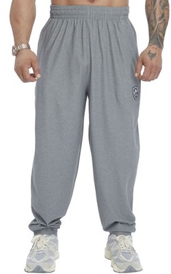 BGSM SPORTSWEAR Bodyhose Jogginghose Sporthose Bodybuilding 1397-PNT-GREY