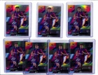 (7) Lot 2023-24 Topps Finest UEFA Lamine Yamal Refractor RC Rookie #50