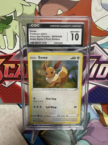 Eevee graded CGC 10 for sale on eBay