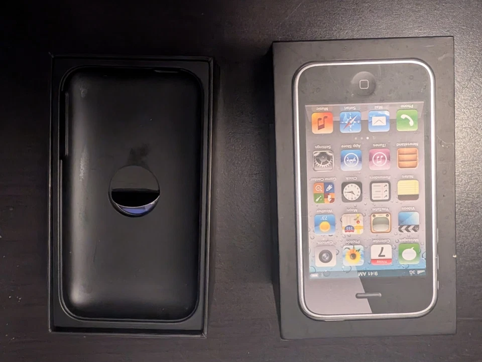 Apple iPhone 3GS 8 GB Negro (Desbloqueado)-¡Artículo de Coleccionistas Raro! Foto 4 de 4