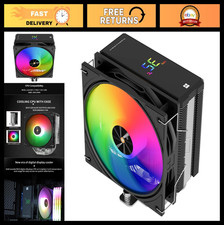 High-Performance CPU Cooler with Digital ARGB, PWM Quiet Fan, AM4/AM5  Intel Su