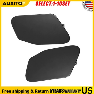 #ad Front Left Right Side Headlight Washer Nozzle Cover for BMW X3 F25 10 17 2 10X $8.54