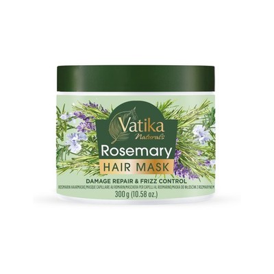 Vatika Natürliche Rosmarin Haarmaske, 300 ml, Tiefenpflege Haarmaske,