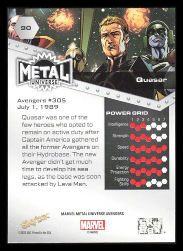 2023 Skybox Avengers Marvel Metal Universe Base Copper Cards You Pick & Choose - Picture 64 of 89