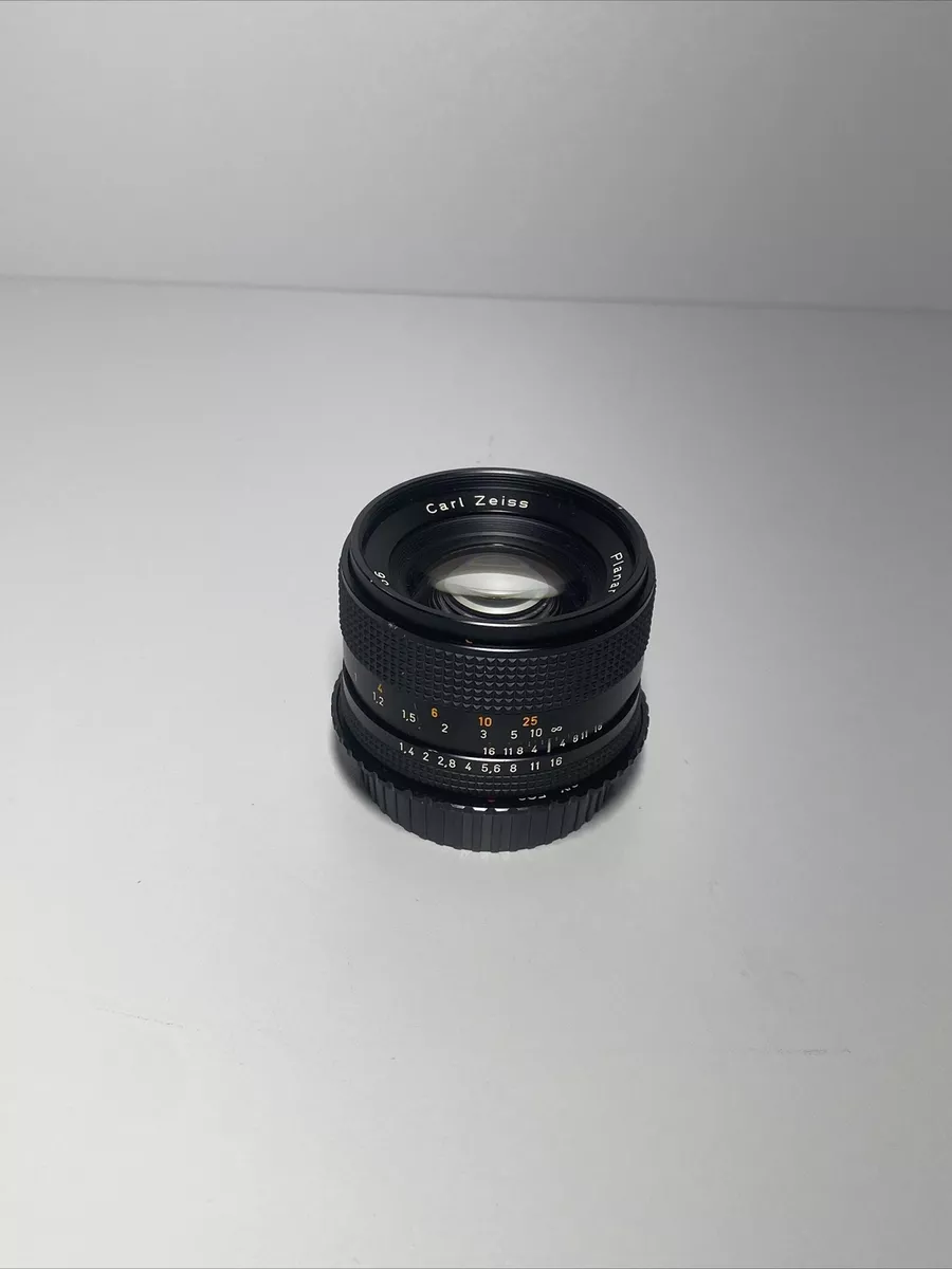 Contax Carl Zeiss Planar T* 50mm F/1.4 MMJ Lens CY Mount Japan | eBay