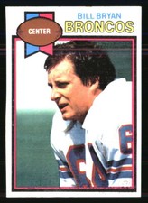 Bill Bryan 1979 Topps #363 Football Card