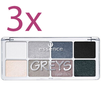 3 Stk. All About Greys Eyeshadow essence Greys (754317-3)