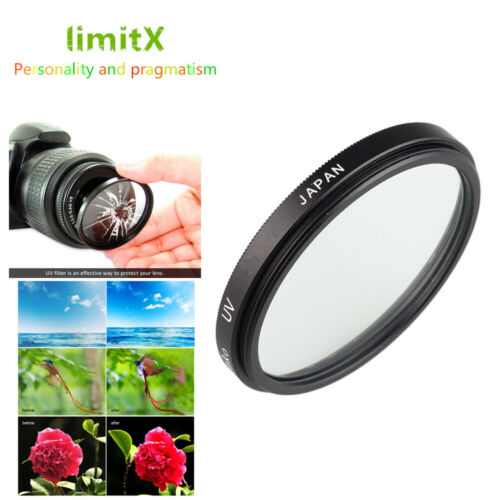 NEW UV Filter + Lens Hood + Cap + Glass LCD Protector for Nikon P900 P950 P1000 - Picture 2 of 12