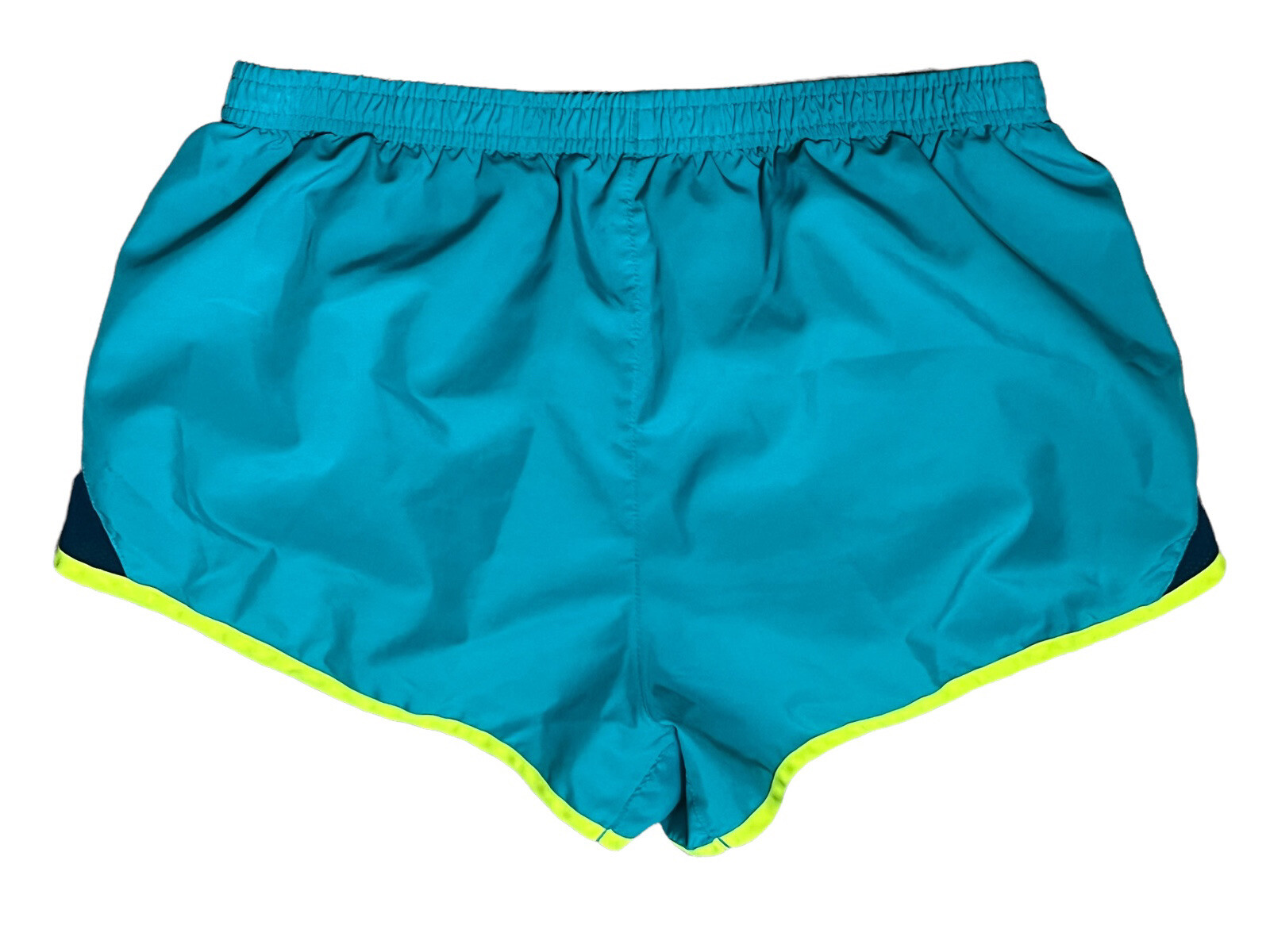 Nike Women Blue Running Shorts Nylon Active Summer Outdoor Size Medium