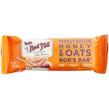  Bob's Red Mill 1.76 oz. Peanut Butter Honey & Oats Bar - 12/Box