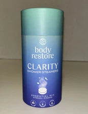 Body Restore CLARITY Shower Steamers Aromatherapy 6 Pack Great Stocking Stuffer