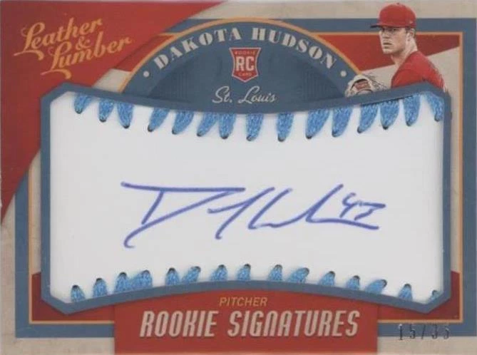 Rookie Signatures Baseball Light Blue