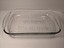 ANCHOR HOCKING 9x13 3qt GLASS BAKING DISH etched design on ...