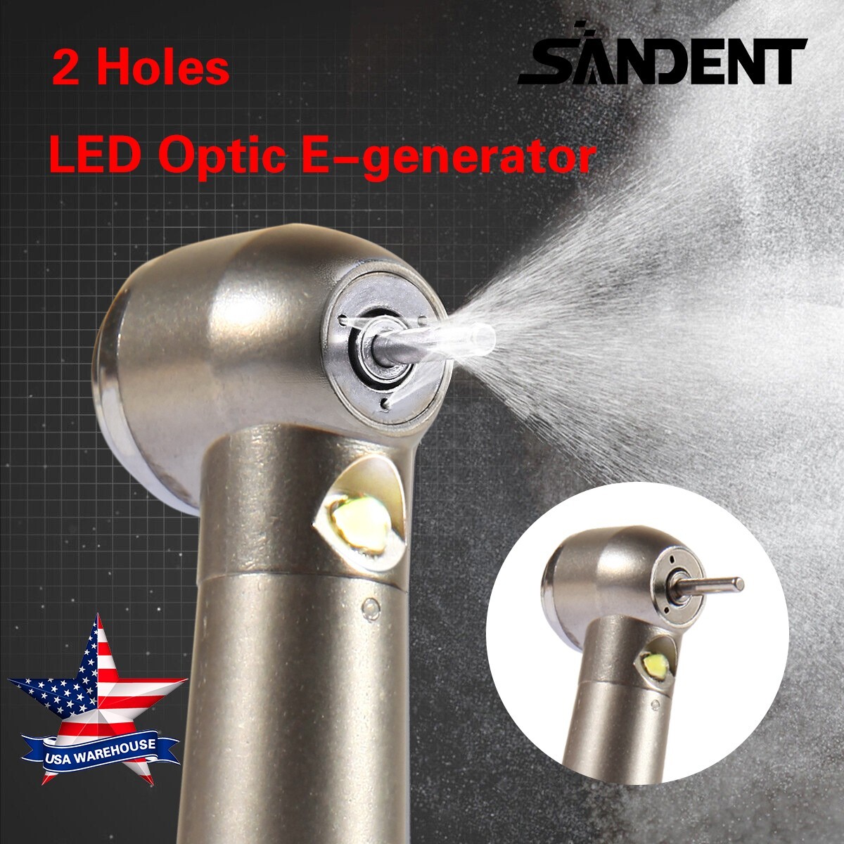 NSK Style Dental (LED Optic E-generator) High Speed Handpiece