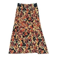 Cato Women s L Large Multicolored Floral Midi Maxi Skirt Bloomcore Boho Gypsy