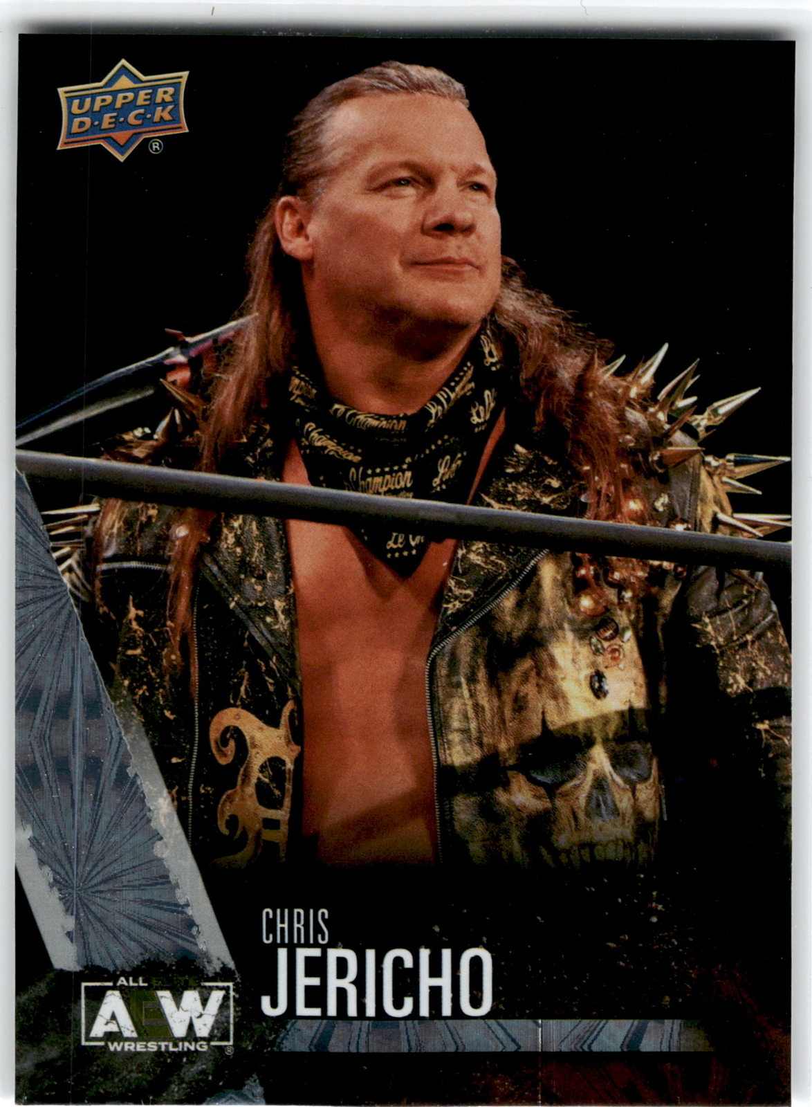 2021 Upper Deck AEW #54 Chris Jericho Pyro