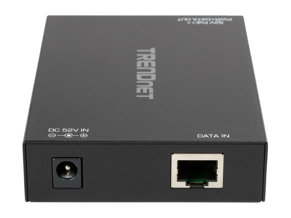 TRENDnet Gigabit Ultra PoE+ Injector, Supplies PoE (15.4W), PoE+(30W) Or Ultra P - Image 2 of 4