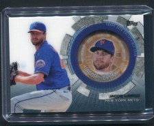 2020 Topps Update Commemorative Coin Relic Jacob Degrom #TBC-JD Mets