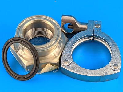 NEW Tri-Clover EL-22MP 2'' X 1-1/2'' Sanitary Female NPT Adapter, Female, 304SS