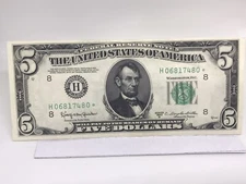 1950 D Federal Reserve Note Star Replacement Note
