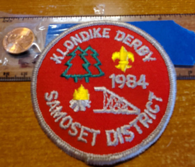 BSA Old Colony Council, Ohio  Samoset District 1984 Klondike Derby