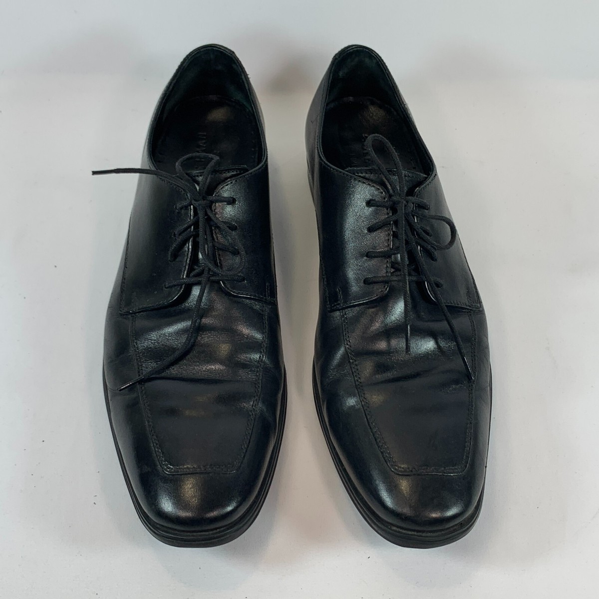 Cole Haan Dress Shoes Black Leather Oxford Lenox Hill Split 