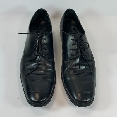 Cole Haan Dress Shoes Black Leather Oxford Lenox Hill Split 