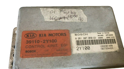 39110-2Y100 ecm ecu computer 2001 Kia Sephia