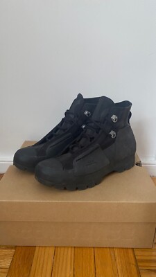Converse A COLD WALL* All Star Lugged High Triple Black Size 3M / 5W