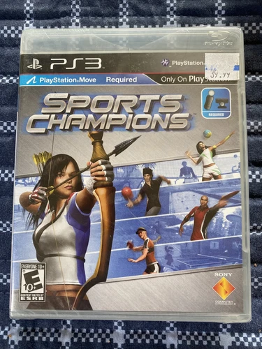 Sports Champions (Sony PlayStation 3,2010) new factory sealed ps3