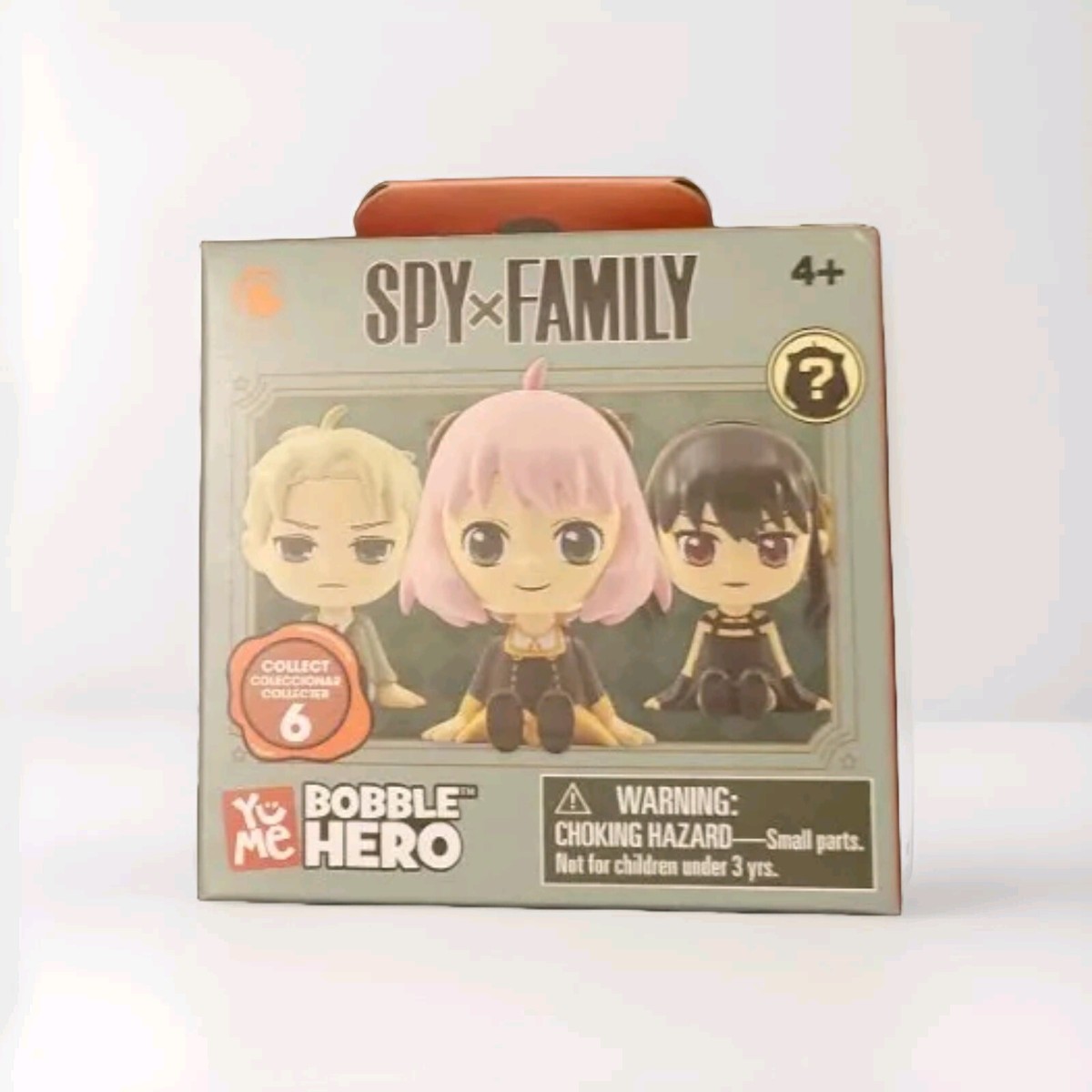 YuMe Spy X Family Bobble Hero – Yor Forger Wackelkopf-Figur, 6,3 Cm, Kawaii-Sitzposition